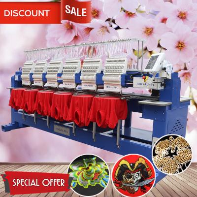 95% similar to tajima embroidery machine HO1506H 15 needles 400*450mm holiauma cap t-shirt flat 3d embroidery machine