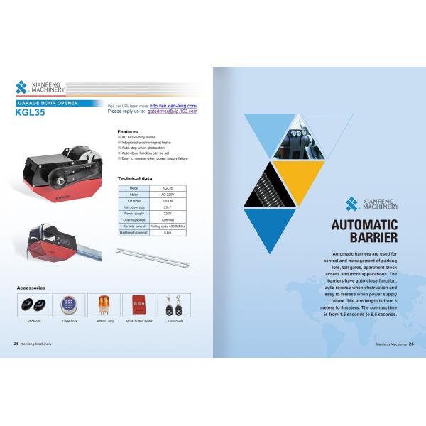 Automatic Sectional Overhead Garage Door Operator