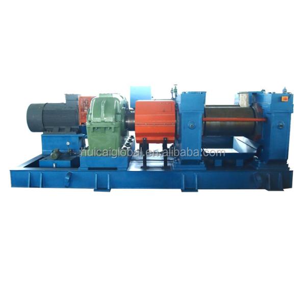 1-55t Scrap Rubber Destructor Cracking Mill Two Roll Rubber Open Mixing Mill for Rubber