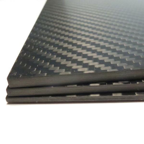 A sarja preta tece a placa de fibra 3K do carbono Matte Surface