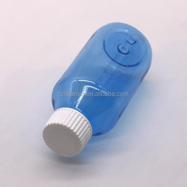 Фармацевтический сироп от кашля PET бутылка с винтовой крышкой и индивидуальным логотипом