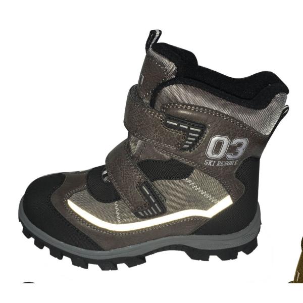 Pu Waterproof Winter Boots , Kids Cute Winter Boots