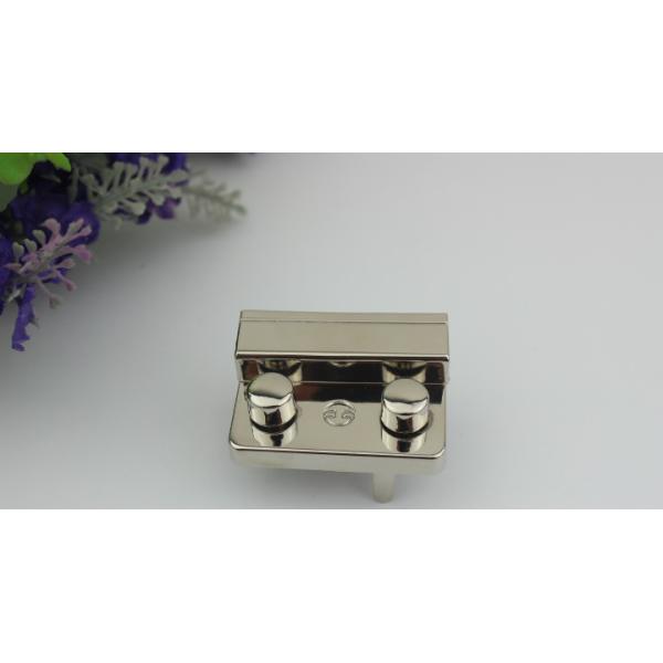 Handbag hardware suppliers wholesale light gold metal push lock