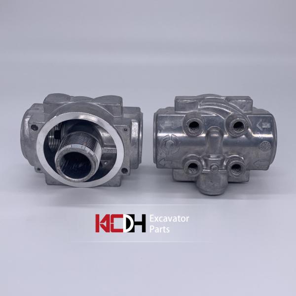 Base de alumínio hidráulica do filtro 1G8878 das peças 1G-8878 da máquina escavadora E320/323/324D do , apropriada para o conjunto de filtro do ar