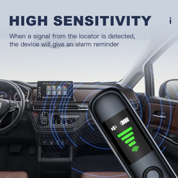 T66 Wireless RF Signal Detector Camera Bug Detector Anti Sneak Camera Inspection GPS Positioning