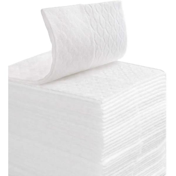 White Diamond Spunlace Cleaning Wipes , Floor Disposable Dry Dusting Cloths