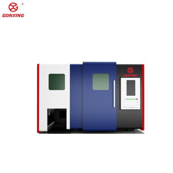 SMC-Japan N2 Control Valve 6500 KG Weight Full Covered Fiber Laser Cutting Machine GXLaser 3015 for and Accurate Cutting