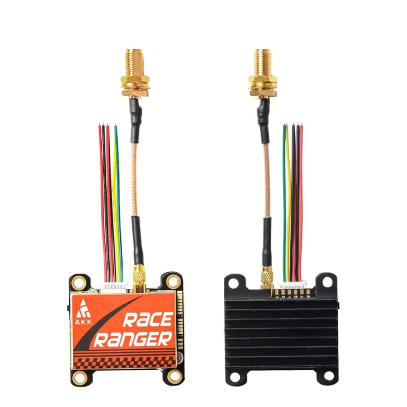 AKK Race Ranger 5.8G Long Range Transmitter VTX FPV 1.6W Smart Audio Free Rider Drone Accessory Superior to RUSH TANK SOLO 1.6W