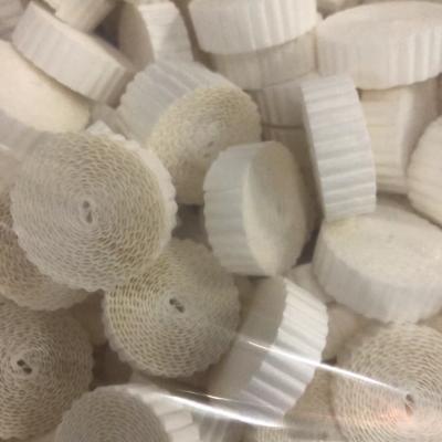 Circular Bacterial Viral Filter Paper With 15bar Max Pressure Drop 30l/min Flow Rate