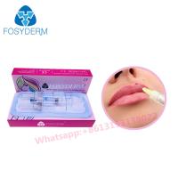La cruz no invasor hialurónica del llenador del labio del ácido de Fosyderm ligó llenadores de la ha
