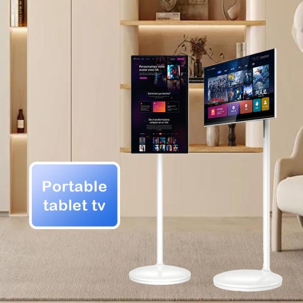 21.5 Inch Rechargeable Portable TV Tablet with 1080p Full-HD Display and Stand By Me TV Features