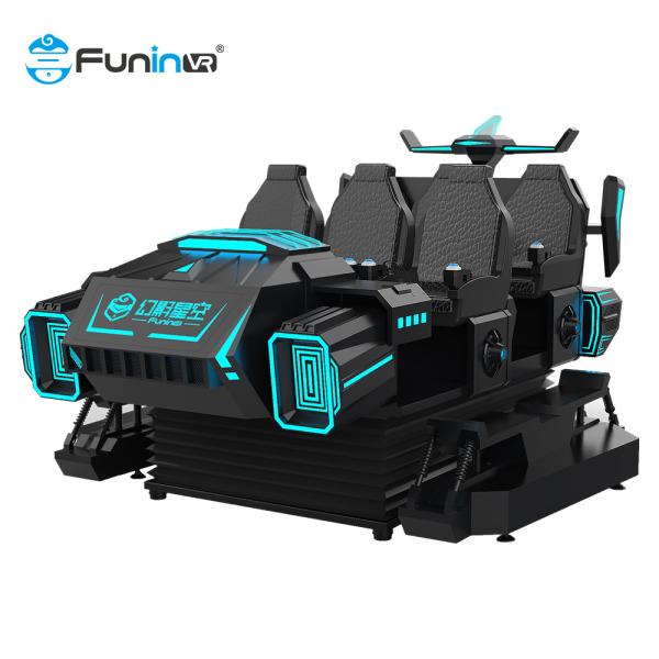os assentos da máquina de jogo 6 do simulador do vr 9d que competem a obscuridade de 9d VR estragam o simulador