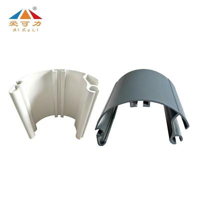 Full box sunshade Awning leading edge