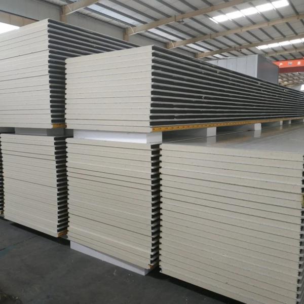 Moderno Design Estilo Armazém Fabricação Metal Polyurethane espuma de parede Pu telhado painel de sanduíche