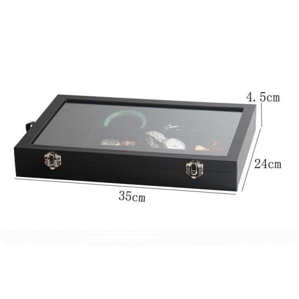 Custom Logo Accepted PU Leather Jewelry Holder for Necklace Rings Earrings Storage