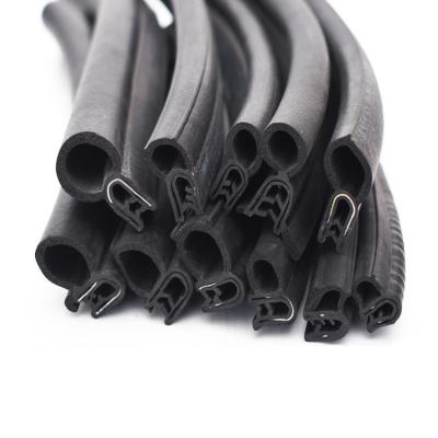 Soundproof d Type Rubber Seal Strip Epdm Rubber Seals Strip for Car Windproof Strip Car Rubber Door Trim Edge protection Seal