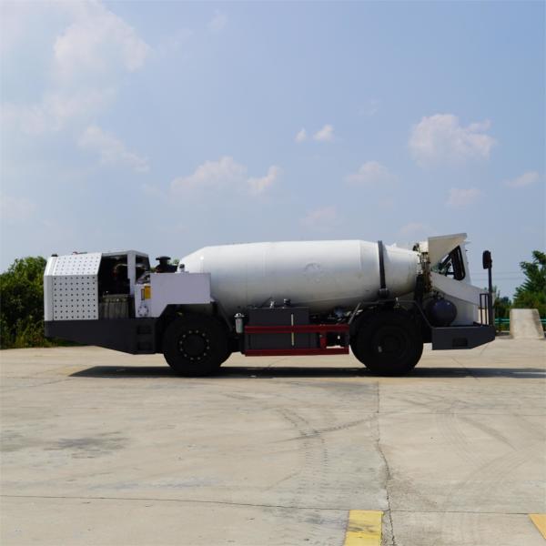                  Underground Concrete Transmixer Mixing Truck             