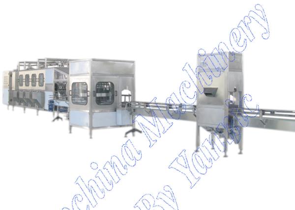 5 Gallon Automatic Water Bottle Filling Machine , Drinking Water Bottling Plant