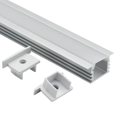 iluminação de tira Embutido 16x12mm do diodo emissor de luz para o material do alumínio da placa de gesso