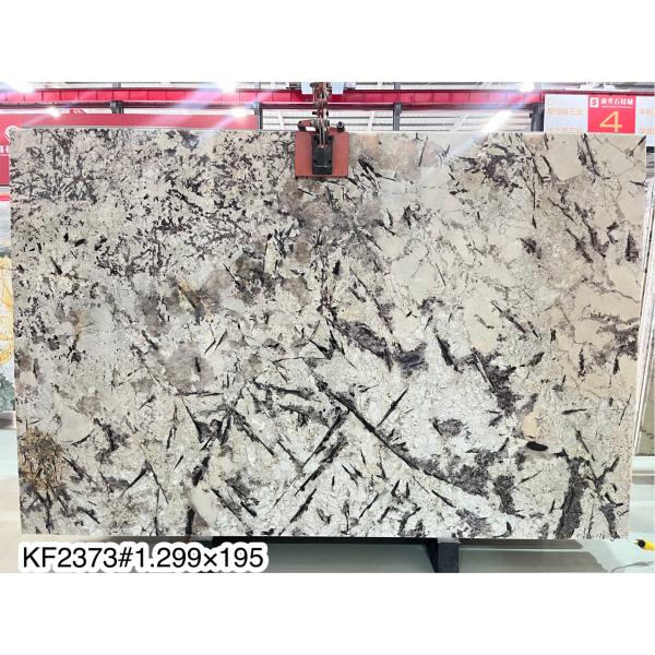 Natural Brazil Blue Marble Granite Kitchen Marble Slab Translucent Stone For Indoor