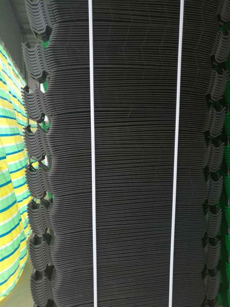 Construction Scaffolding Safety Products , Black Plastic Scaffold Brick Guards