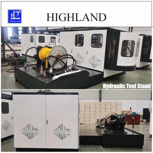 HIGHLAND High Performance Hydraulic Test Stands 90 Kw 380 L/Min Flow Rate Equipment