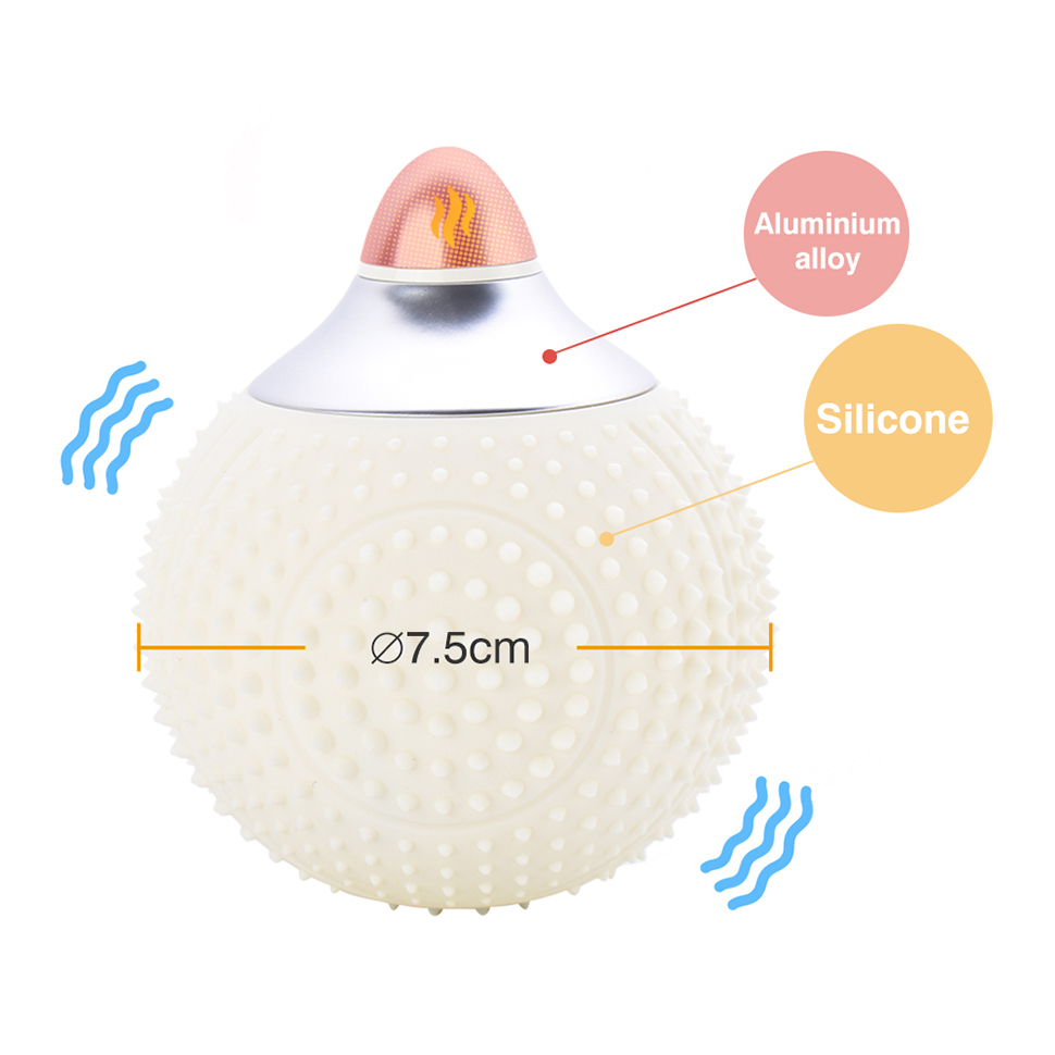Chinese Therapy Sustainable Eco Friendly  Vibrating Massage Ball, Myofascial Release Back Colorful Mini Massage Ball