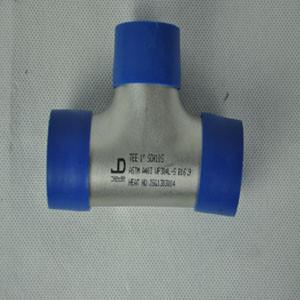 Stainless steel straight tee