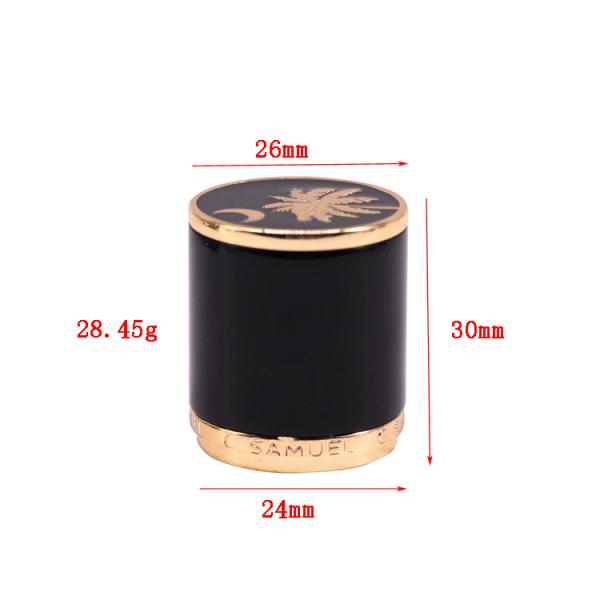 Круглая вися плакировка Zamac Fea 15 верхних частей флакона духов