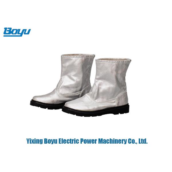 Silvery Transmission Line Stringing Tools High Temperature Resistant Shoes