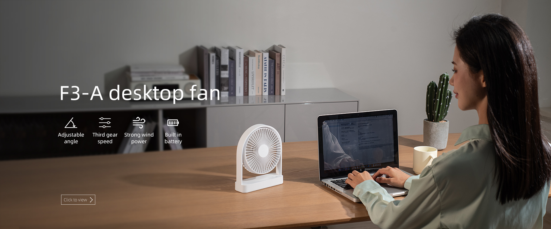 Customized USB Type-C Handheld Fan Transparent Crystal Convenient Mini Plastic Fan Three Wind Battery for Home Car Use Wholesale