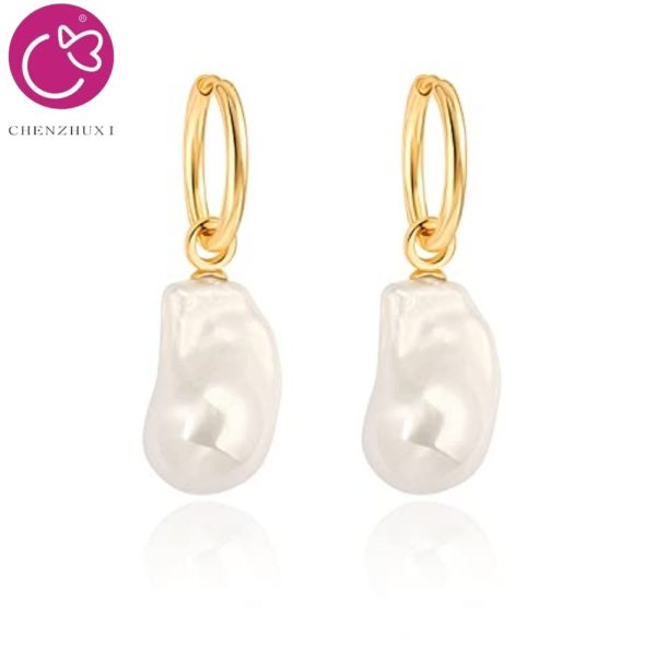 Chic Jewelry Natural Baroque Tahiti Pearl Pendent Necklace for Women Men