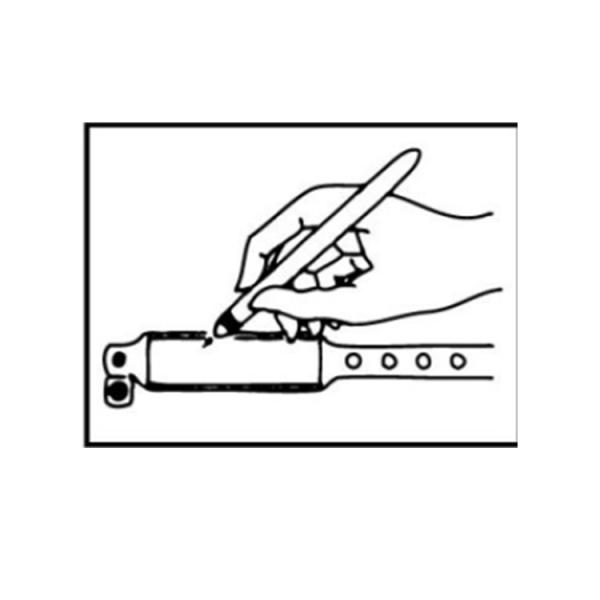 Wholesale Disposable Adult Child Baby Medical Patient Identification ID Bracelet