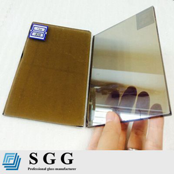Top quality 4mm bronze reflective glass price
