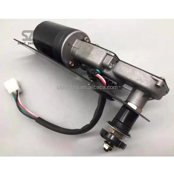 Excavator Replacement Windscreen Wiper Motor for PC200-5 Spare Parts