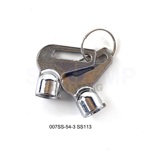 2 Keys Excavator Electric Parts Ignition Switch Starter 007SS-54-3 SS113 For HD880 HD770 HD550 HD400 HD250