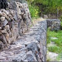 100mmx120mm Mesh Galvanized Hexagonal Gabion Basket  weather Resistance
