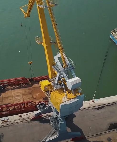GOST 3.2m~6.0m Rail Span Track Type Ship Deck Cranes Long Distance Heavy Weight