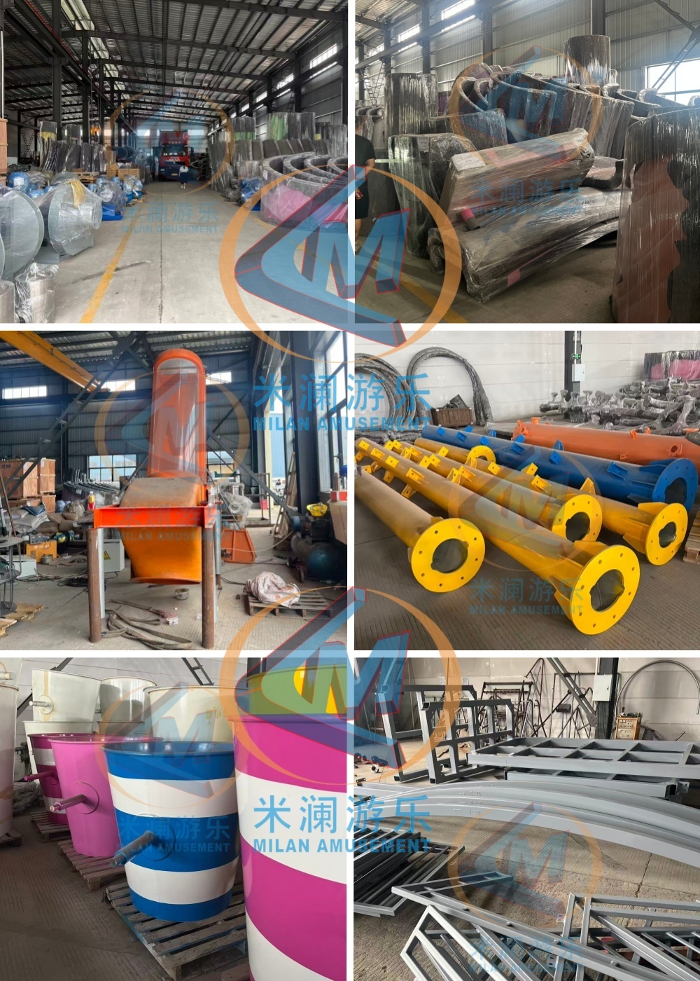Commercial Fiberglass Water Slides High Quality Water Park Slide