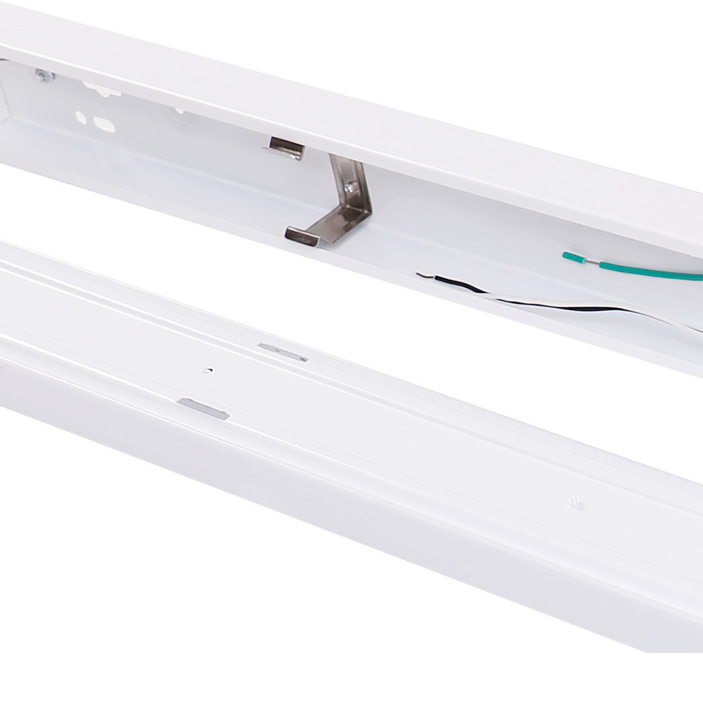 50000 Hours Lifespan Linear Strip Lighting 2ft 4ft 8ft LED Batten Tube Light Fixture