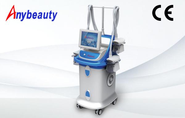 Cryolipolysis Four Handles Slimming Beauty Machine For Strengthen / Tighten Skin