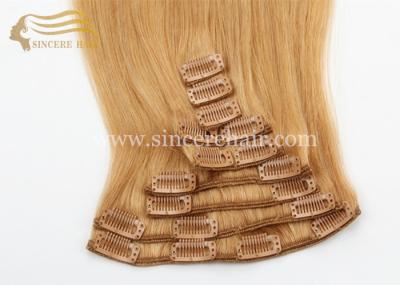 22 Inch Clip In Hair Extensions for sale - Hot Selling 55 CM Full Set 9 Pieces of Clip-In Remy Human Hair Wefts on Sale