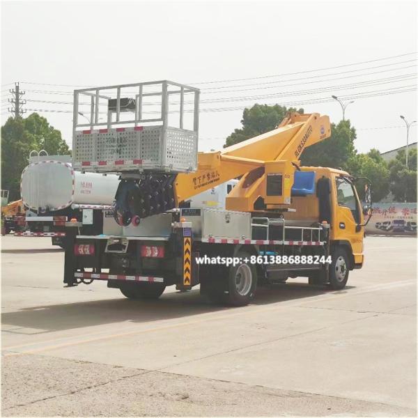 Kangling  4*2     33m Single Row Telescopic Boom  High-altitude Operation Truck  Aerial   Platform   Truck  Tower Truck