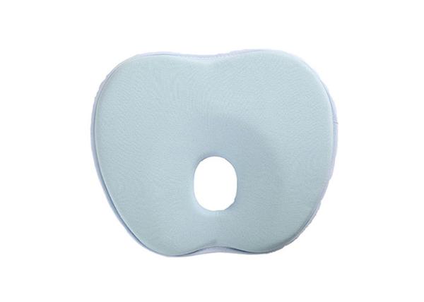 Newborn Infant Memory Foam Pillow With Bamboo Cover Case , Organic Cotton Breathable Baby Pillow