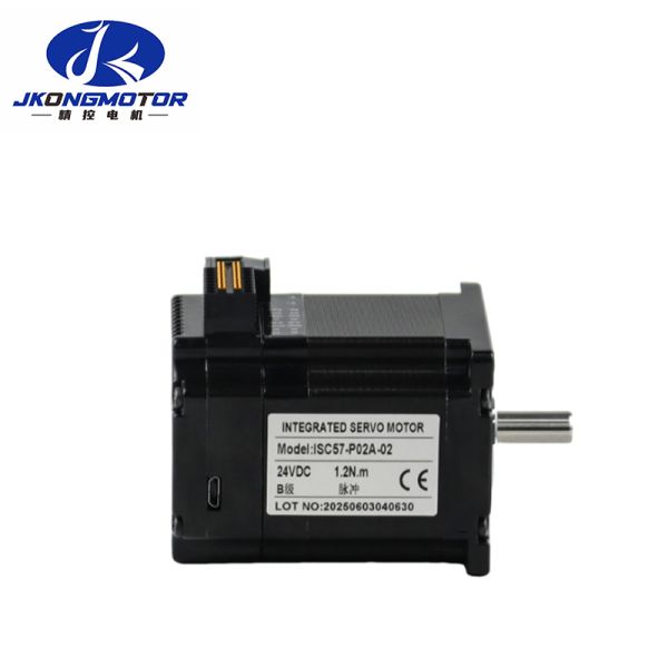 JKM RS485 CANopen 60mm 3.8N.m 2 Phase Bipolar 3000rpm DC 24 48V Nema 24 Integrated Stepper Motor Built-in Driver Robotic
