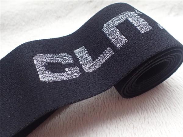 SGS Custom Clothing Patches Reflective Silver Logo Printed On Hypalon Material For Sportswear