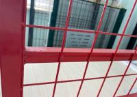 l'immersion chaude provisoire de la barrière de sécurité de 1.2mm W10.5ft OHSAS a galvanisé la barrière