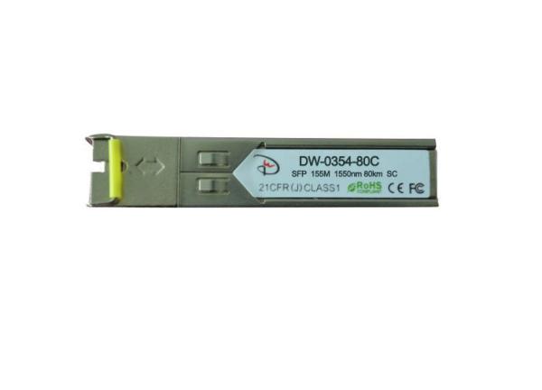 Fiber Optic Module155M,1550/1490,80km,LC or SC,optic module,SFP Bi-Directional Transceiver