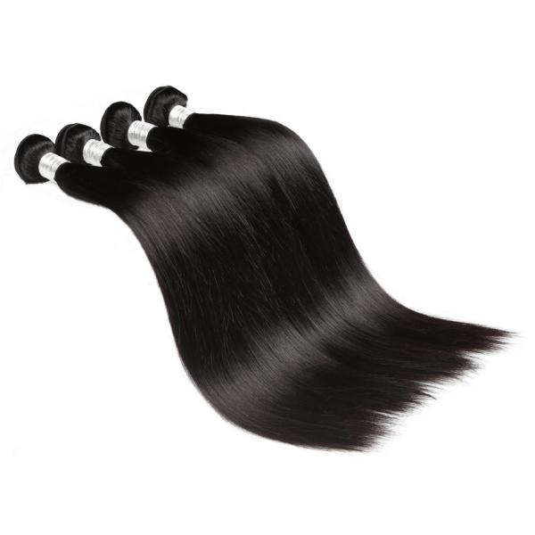 8A precio de fábrica recto de la Virgen del grado el 100% de la trama peruana original del pelo ningún vertimiento de ningún enredo