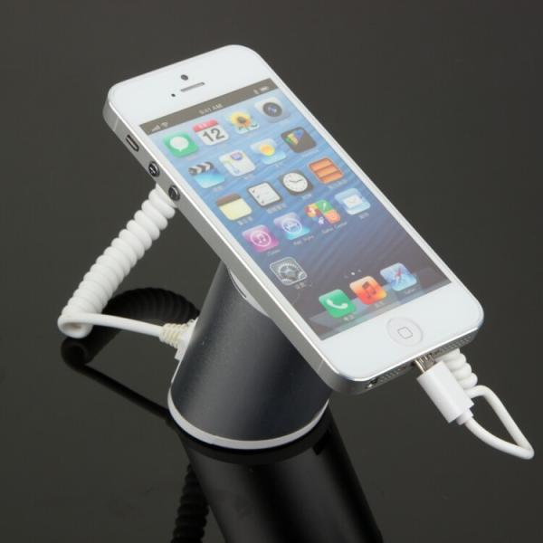 COMER smartphone cable lock magnetic holders for desk with alarm sensor and charging cable